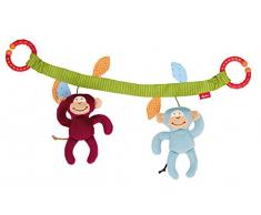 sigikid, Fille et Garçon, Chaîne dActivités pour Poussette, Singes, Multicolore, 42172