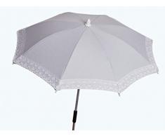 babyline Ribbon – Parasol de chaise, Unisexe, Couleur Gris