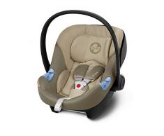 CYBEX Gold Siège Auto Coque Aton M, Réducteur Nouveau-né Inclus, De la Naissance à 18 Mois environ, (soit 13 kg max.), Classic Beige