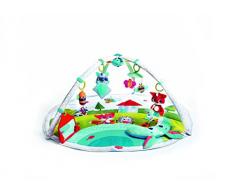 Tiny Love Dynamic Gymini, Tapis déveil bébé Musical avec Arches Ajustables , Dès la naissance, Collection Dans la Prairie, 110 x 90 cm