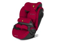 CYBEX Silver Siège Auto Évolutif Pallas M-Fix SL Scuderia Ferrari, Adapté aux Voitures Avec ou Sans ISOFIX, Groupes 1/2/3 (9-36 kg), De 9 Mois à 12 Ans Environ, Racing Red