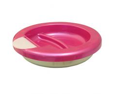 Poupy 177.6 Assiette repas chaude, couleurs assorties