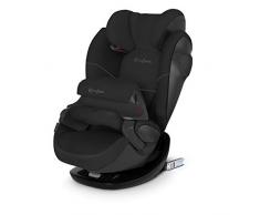 CYBEX Silver Siège Auto 2-en-1 Pallas M-Fix, Adapté aux Voitures Avec ou Sans Isofix, Groupe 1/2/3 (9-36 kg), De 9 Mois à 12 Ans Environ, Pure Black