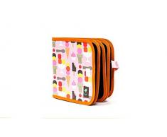 Jaq Jaq Bird Cahier Ice Cream 8 Pages Réutilisables Et 4 Craies