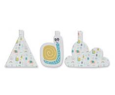 Casual By Bimbidreams - 54550130 - Jeu de 3 Peluche - 545 Forest 501 30 Gris - Mixte