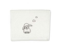 Sterntaler Serviette de Bain Enfant Mouton Stanley, Âge : À Partir de 0 Mois, 50 x 30 cm, Beige (Ecru)