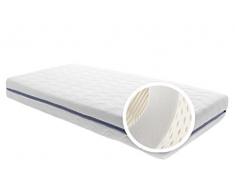 Kadolis Matelas Junior Latex 90x200 cm Blanc