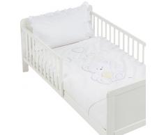 Italbaby Peluche Maxi Parure de lit, Blanc