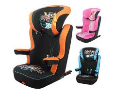 Nania Siège Auto Rehausseur Rway Easyfix Groupe 2/3 Protection Latérale Fabriqué en France Hotwheels Orange 15-36 kg