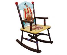 Primary Products Ltd Fauteuil à Bascule Pirate Island Multicolore