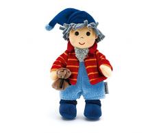 Sterntaler Poupée Marchand de Sable, Hochet Intégré, Pour Bébé dès la naissance, 22 cm, Multicolore