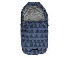The Original Dooky 126937 Dooky 126937 Sac Poussette Small Blue Tribal, bleu avec triangles, Small