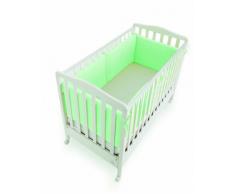 Italbaby Tour de lit 4 côtés, pour lensemble du cadre de lit 225.9998 vert