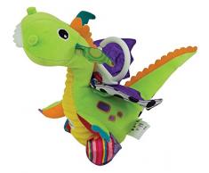 TOMY Lamaze - Peluche Bébé Flip Le Dragon L27565, Peluche dActivités à Clip pour Berceau ou Poussette, Jeu dÉveil Bébé, Jouet Éducatif, Convient dès la Naissance