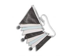 Fun with mum GAR-VEL-SEC-SIL Guirlande en velours Argenté