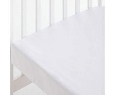 Pekebaby 15502000 50 B Drap-housse pour berceau Blanc