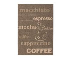 Lalee Fin510cof60110 Tapis Finca 510 Coffee 100% PP-BCF 060 x 110 cm, Marron, 60 x 110 cm