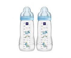 Mam 99950500 Biberon 330 ml Paquet de 2 pour Garçons