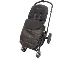Chancelière/Cosy orteils Compatible avec Buggy Poussette Landau Noir