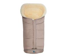 AltaBeBe MT2203LP - 61 Chancelière dHiver avec Fourrure de Mouton Universelle pour Poussette 12-36 Mois Beige Clair