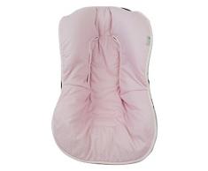 Housse matelas universelle pour groupe 0 ou Maxi-Cosi. Modèle Topitos Rose. Grille 3d
