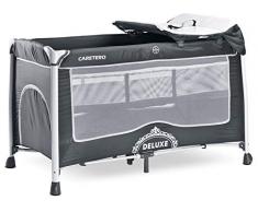 TERO-3494 Deluxe Lit de voyage Gris graphite
