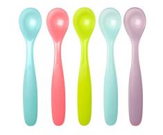 BADABULLE Cuillères Souples (x5) Multicolore