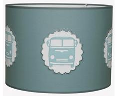 Taftan rigide Abat-jour lampe, 35 cm, camionnette de livraison