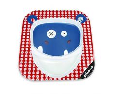 Les Déglingos Assiette Mélamine Hippipos lHippo