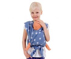 HOPPEDIZ® Écharpe porte-bébé tailles Poupées Dublin