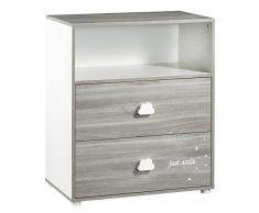 BABY PRICE Smile Commode à Langer Chêne Silex