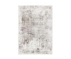 Lalee Tapis en Viscose Fait Main Vintage Boutique 901 Silver 200x290cm Dintérieur, Argenté