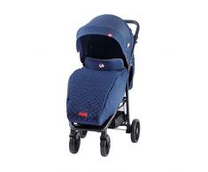Be-Mobile 5902479571904 Poussette Poussette Poussette Poussette Poussette Pliable Nani 17 Bleu Foncé Gris