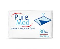 Puremed BBTR100027 Lot de 30 housses de matelas imperméables, douces pour la peau, hypoallergéniques