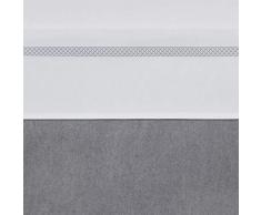 Meyco 413015 Triangel Drap housse Gris 75 x 100 cm