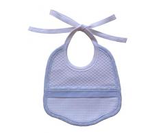 Filet AMS1013B Bavoir avec insert en toile Aïda