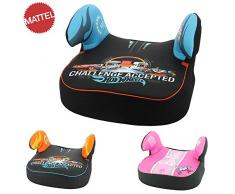 Mycarsit Siège Auto Rehausseur Bas Dream Groupe 2/3 15-36 kg Hotwheels Bleu