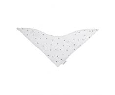 Bavoir Motif Étoile Stela Gris 36,5 x 18 cm