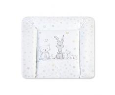 Julius Zöllner Matelas à Langer Softy Fleuret 75x85 cm Bunny et Chouette