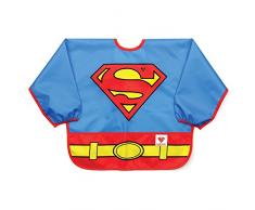 Bumkins DC Comics Bavoir à manches courtes Motif comics Superman