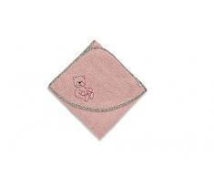 Sterntaler 7121873 Serviette de Bain à Capuche 100x100 Baylee Rose