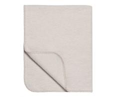 Meyco - Couverture pour bébé 100% coton fabriqué en Allemagne - Sable clair - 75x100 cm - Oeko-Tex certification