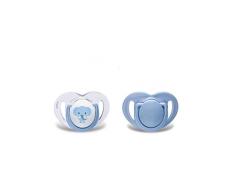 mamajoo 2 x silicone Orthodontie Sucette Rose