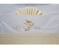 Duffi Baby - 0732-05 - Drap Housse - 100% Coton - 3 Pièces - Voiture