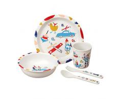 Petit Jour Paris - Coffret vaisselle 5 piècesLes Jouets de Marie - Favorise lautonomie