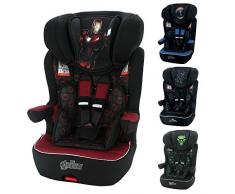 Nania Siège Auto Imax Groupe 1/2/3 9-36 kg avec Protection Latérale/Têtière Réglable Iron Man 1 Unité