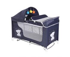 Lorelli 10080421832 Lit Parapluie Bébé Lit Pliant Moonlight