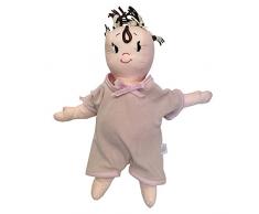 Câlin Câline Poupée Tissu Charlie Taupe et Rose