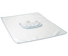 Filet – Couverture en polaire douce pour enfants/bébés 60 x 80 cm – Bleu