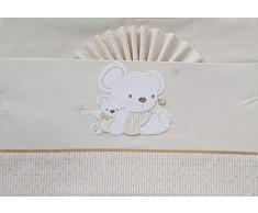 Duffi Baby 0737-05 Parure de lit 3 pièces pour bébé 100% coton